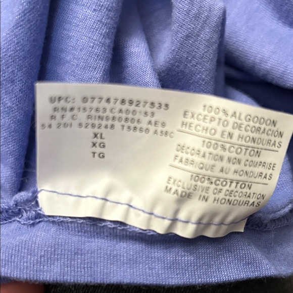 Champion Men's Light to Dark Blue Ombre Tee - Picture 4 of 4